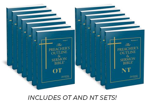 Preacher's Outline & Sermon Bible OT & NT Bundle 12 Deals