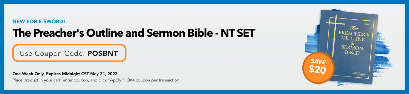 Preacher's Outline Sermon and Bible - NT Set
