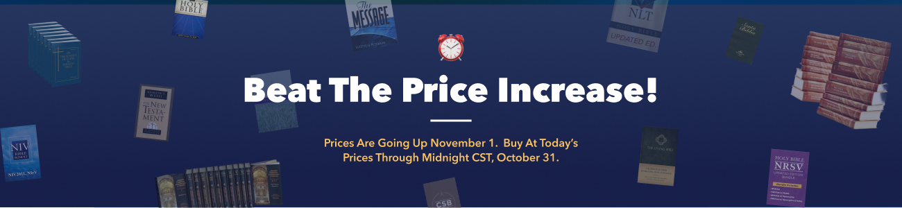 Prices increase November 1 &mdash; shop now at today's prices
